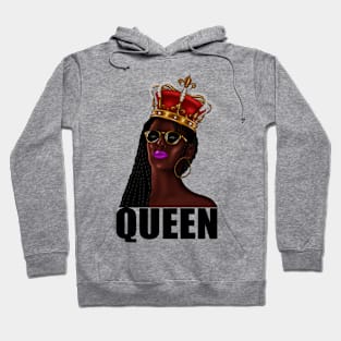 Santa African Queen, Christmas Shirt, Family Christmas, Trendy Christmas Tee, Santa's Favourite Ho. Hoodie